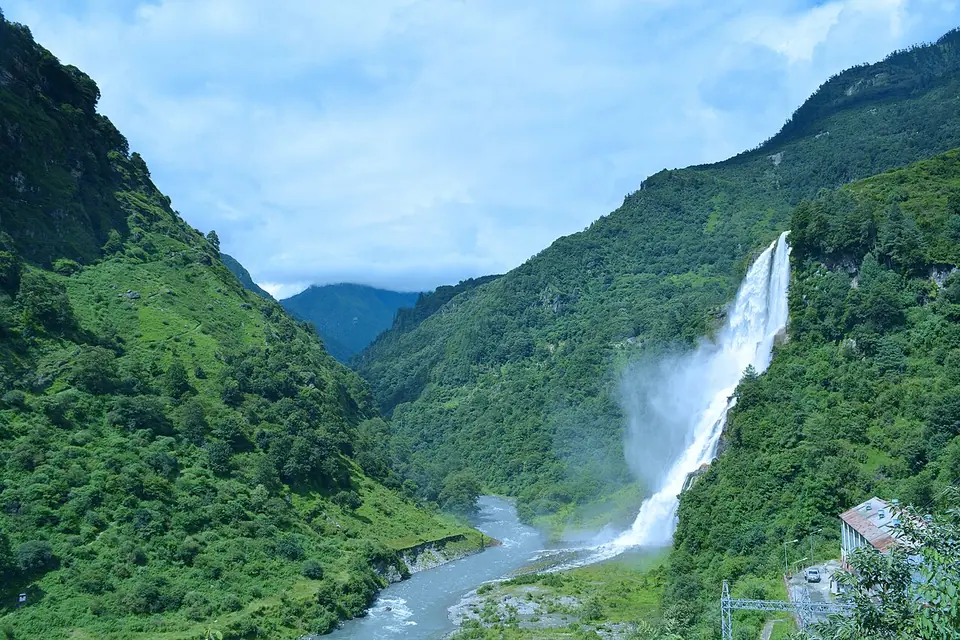 Nuranang Falls in Arunachal Pradesh, Northeast India