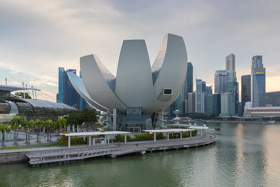 The ArtScience Museum at Marina Bay, Singapore